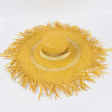 Grand Chapeau De Paille Style Boheme